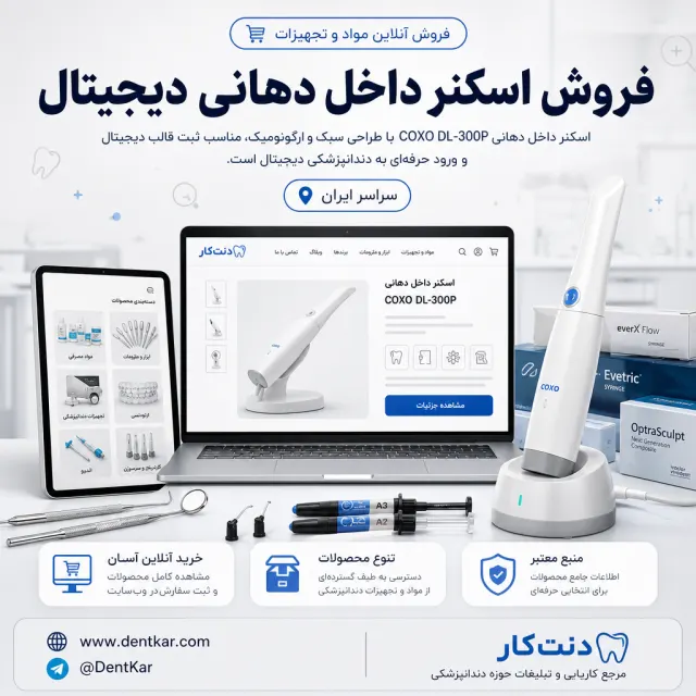 فروش اسکنر داخل دهانی دیجیتال COXO DL-300P