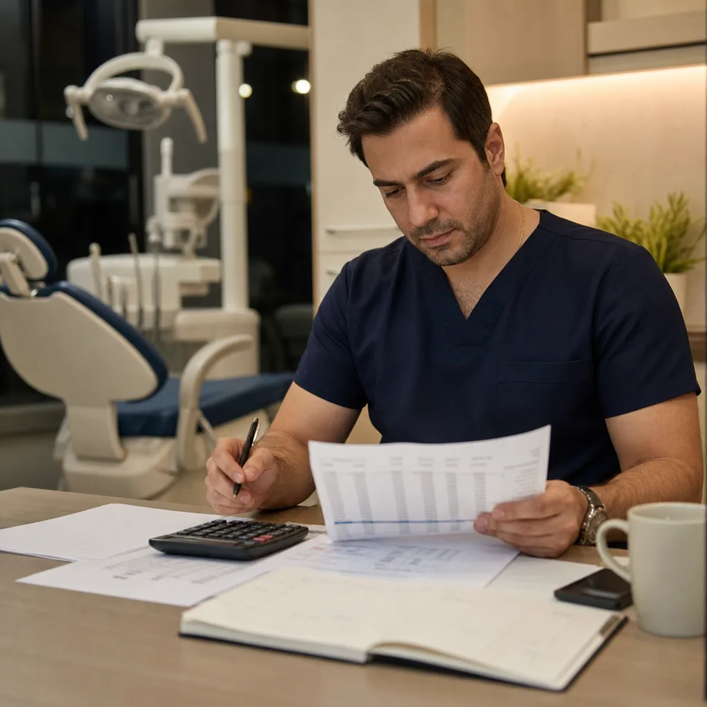 بررسی درآمد ماهانه دندانپزشک عمومی و عوامل مؤثر بر دریافتی