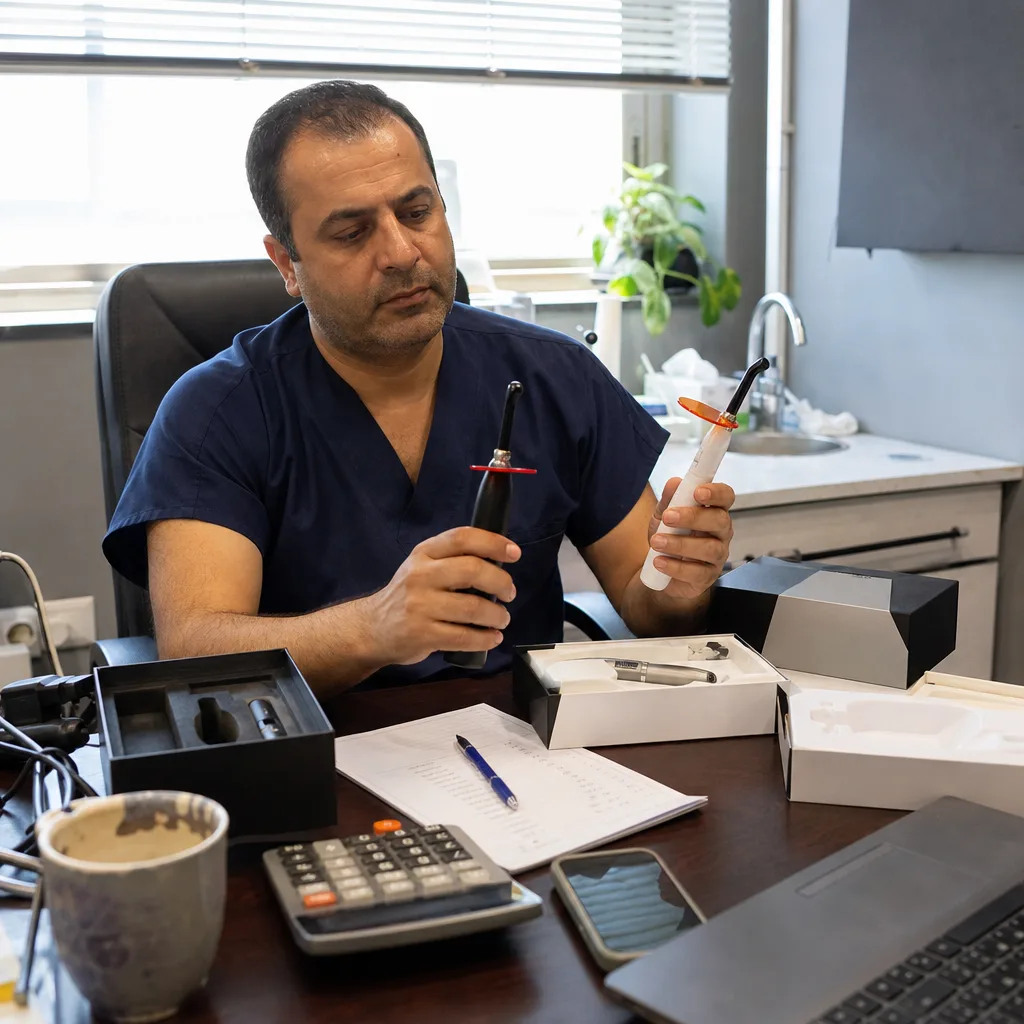 بررسی قیمت و مشخصات لایت کیورهای دندانپزشکی پیش از خرید